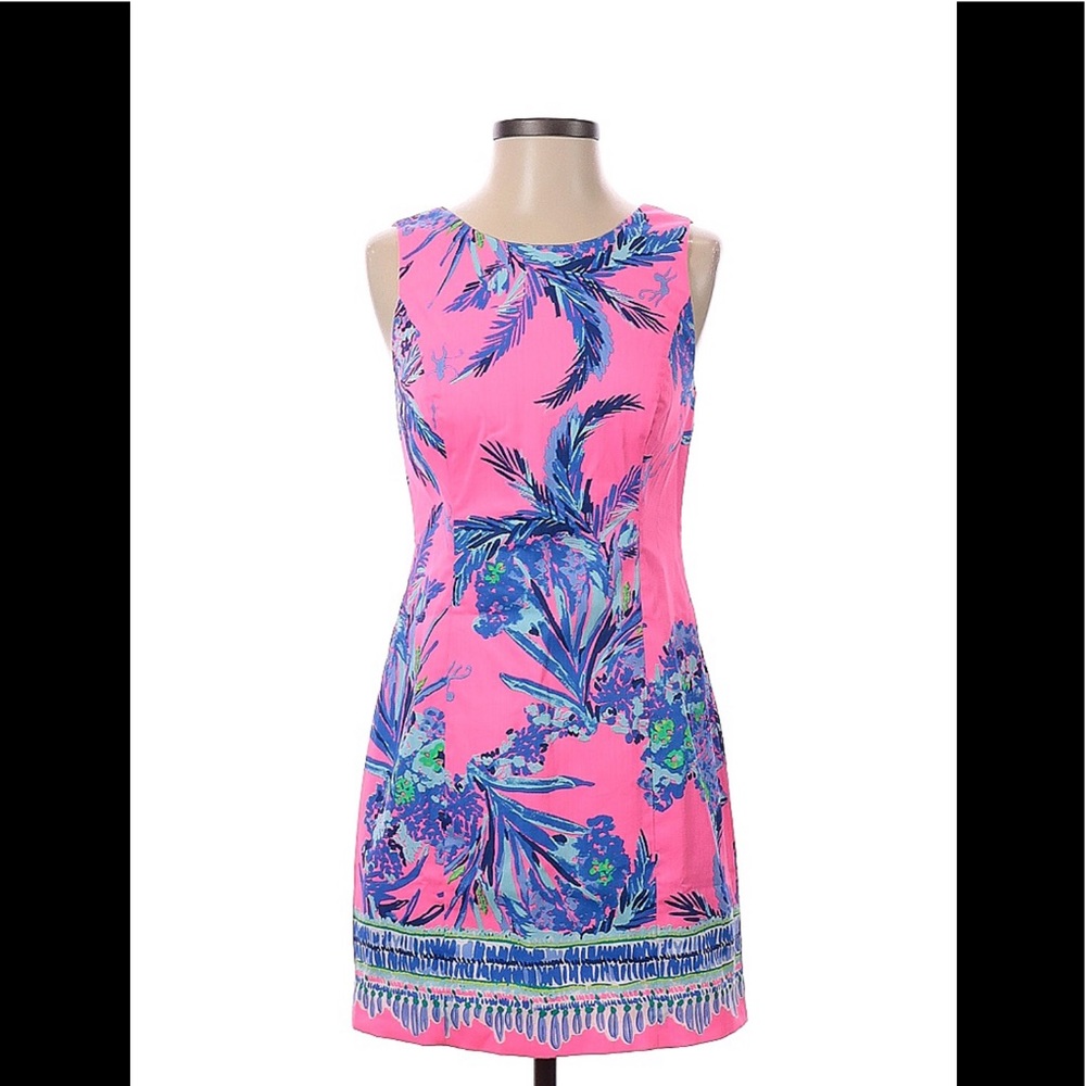 Lilly Pulitzer Mila Shift dress “Out on a Limb” dress sz 0 New